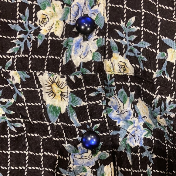 Blue flowered jumper - Picture 5 of 7